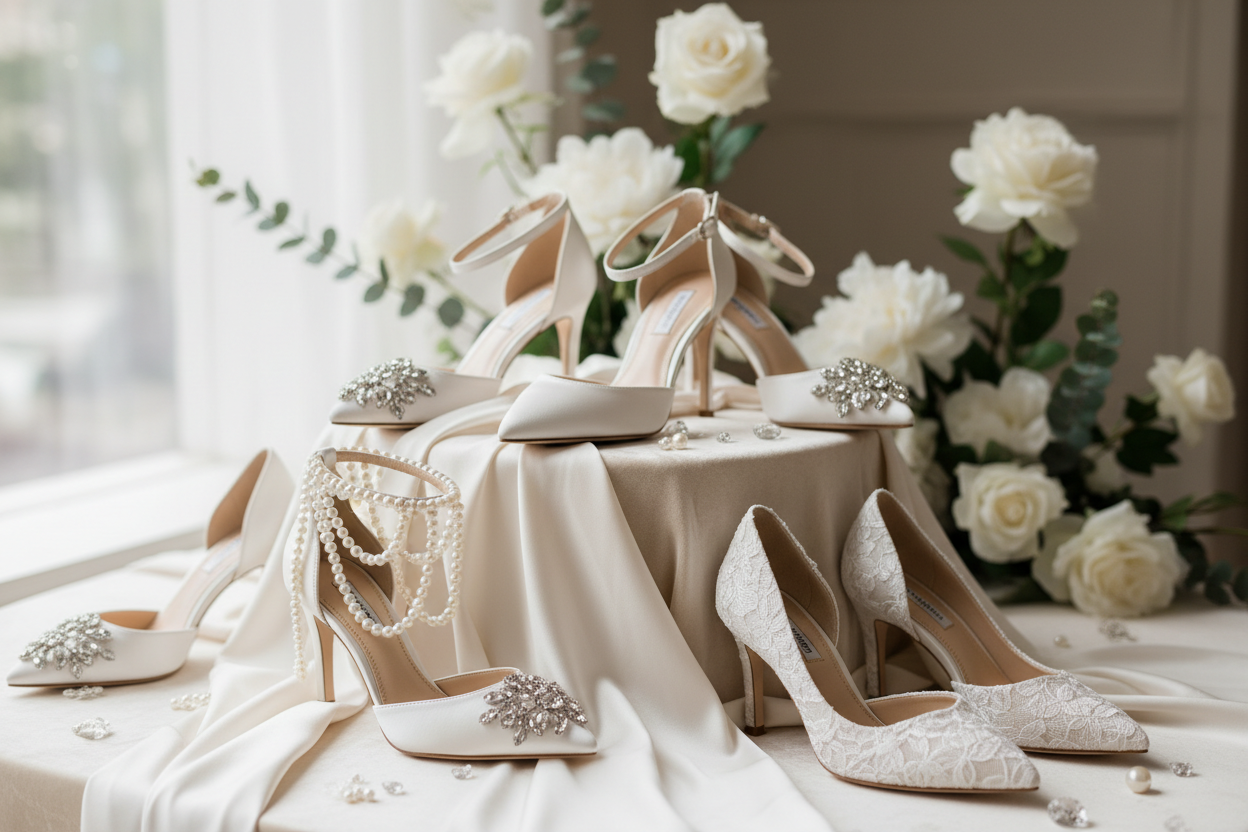 Tips for gorgeous wedding shoe shopping